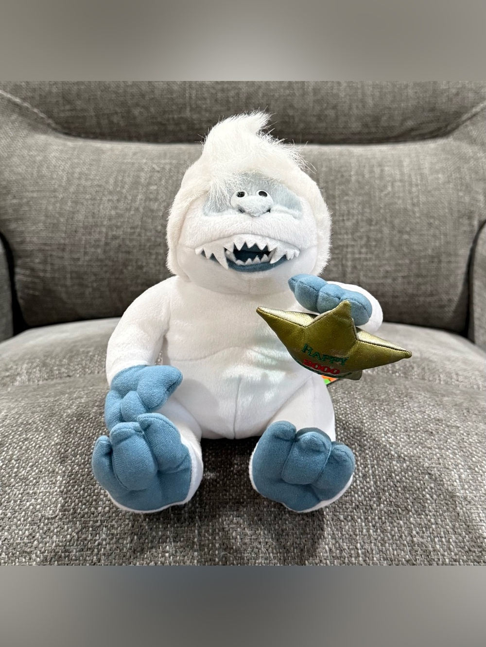 VTG 1999 Stuffins Rudolph: Abominable Snowman Y2K Plushie 11” CVS Exclusive